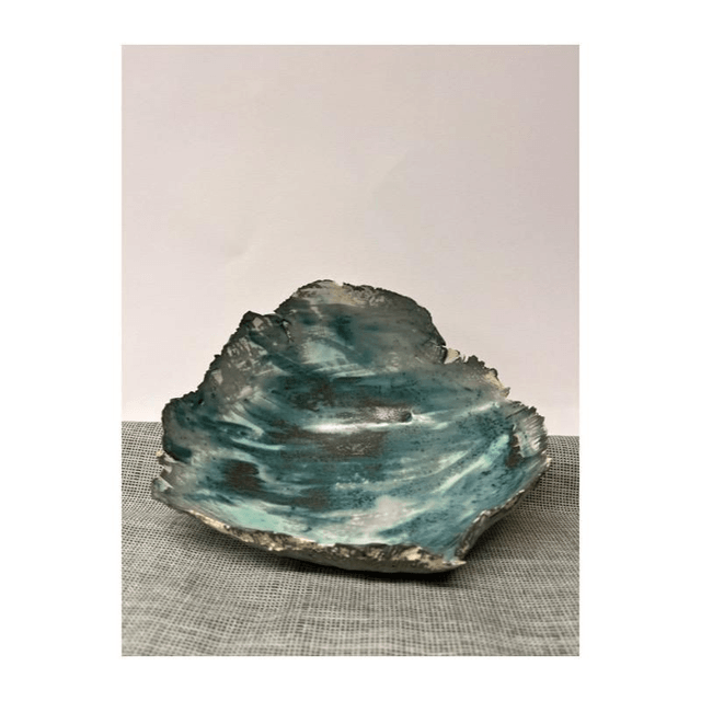Coupelle décorative "La Conque d'Azur"