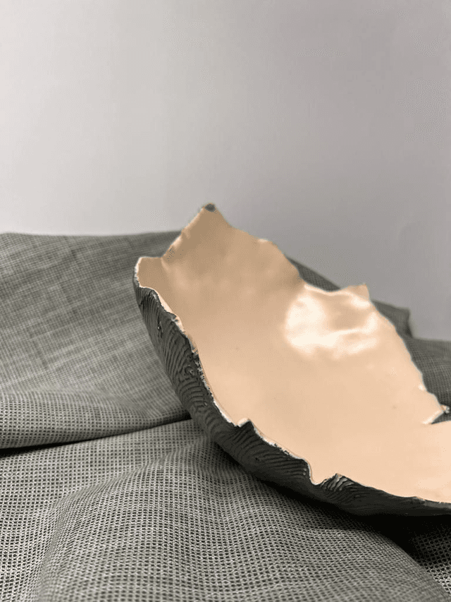 Coupelle décorative &quot;Contraste Minéral&quot;